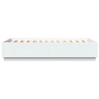 Lovos rėmas, baltos spalvos, 150x200cm, apdirbta mediena