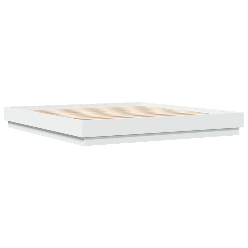 Lovos rėmas, baltos spalvos, 180x200cm, apdirbta mediena