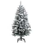 Kalėdų eglutė su šarnyrinėmis šakomis/LED/žaisliukais, 120cm
