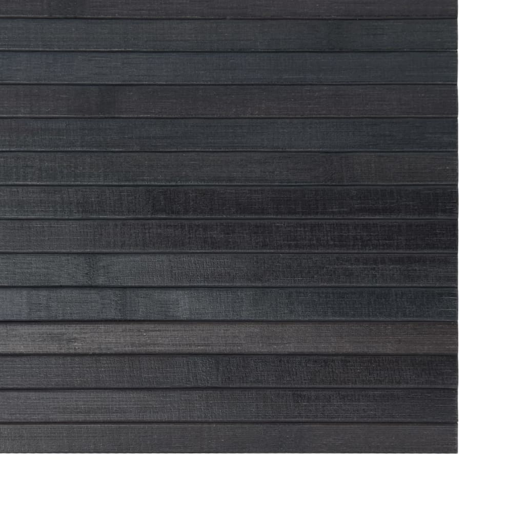 Kilimas, pilkos spalvos, 70x300cm, bambukas, stačiakampis