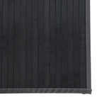 Kilimas, pilkos spalvos, 100x300cm, bambukas, stačiakampis