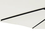 Skėtis nuo saulės su plieniniu stulpu, 225x225x212cm