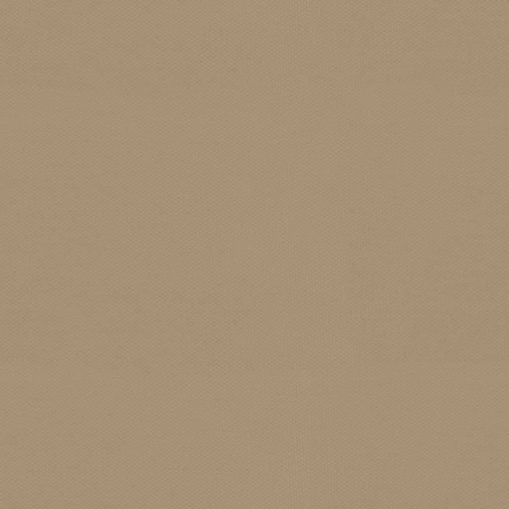 Pavėsinė su tinklinėmis sienelėmis, taupe, 4x3m, plienas
