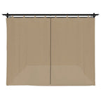Proginė palapinė su šoninėmis sienomis, mėlyna, 4x9m, 90g/m²