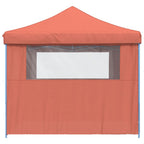Proginė palapinė su 12 tinklinėmis sienomis, žalia, 8x4m, HDPE