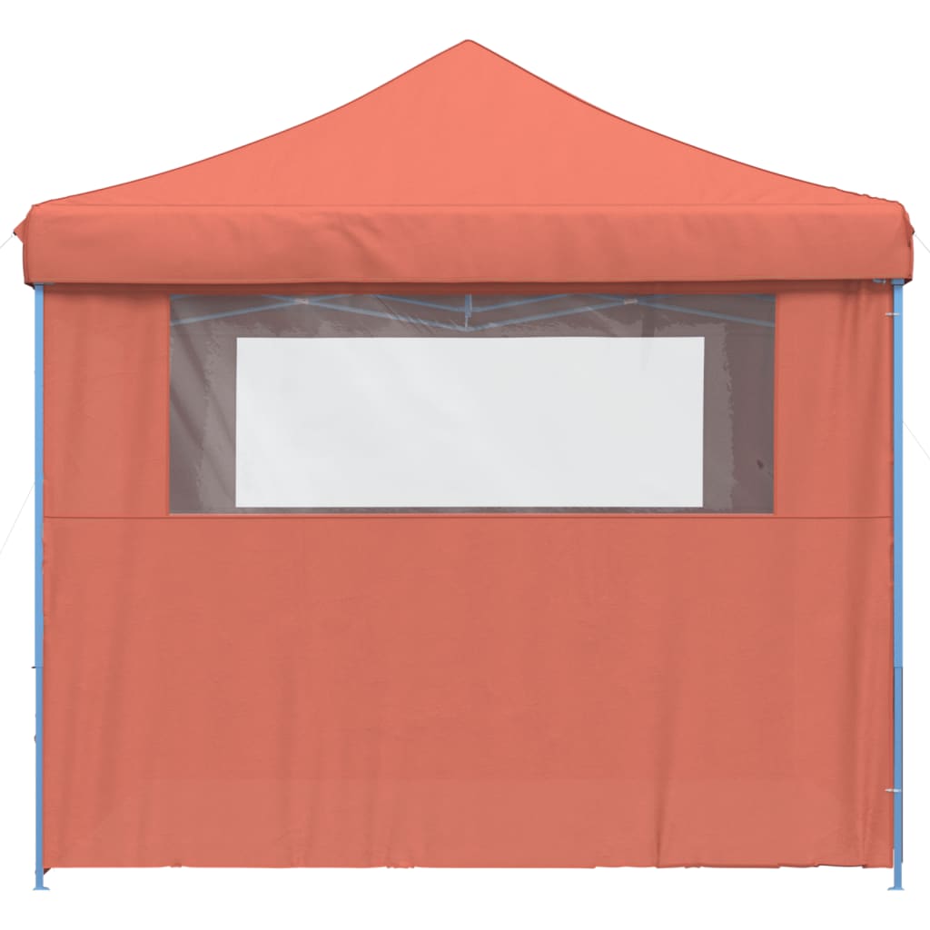 Proginė palapinė su 12 tinklinėmis sienomis, žalia, 8x4m, HDPE