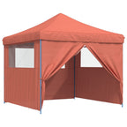 Proginė palapinė su 12 tinklinėmis sienomis, žalia, 8x4m, HDPE