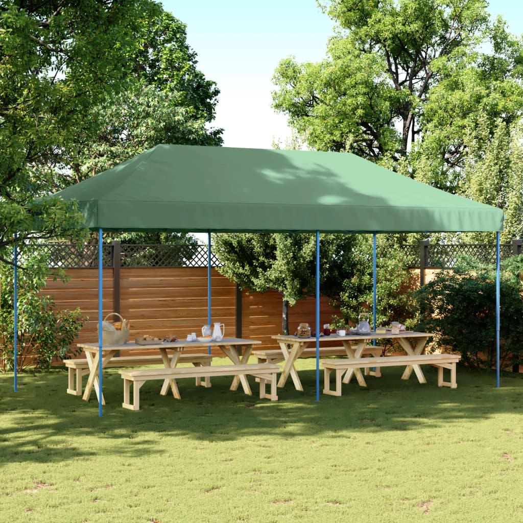 Proginė palapinė su šoninėmis sienomis, taupe, 3x6m