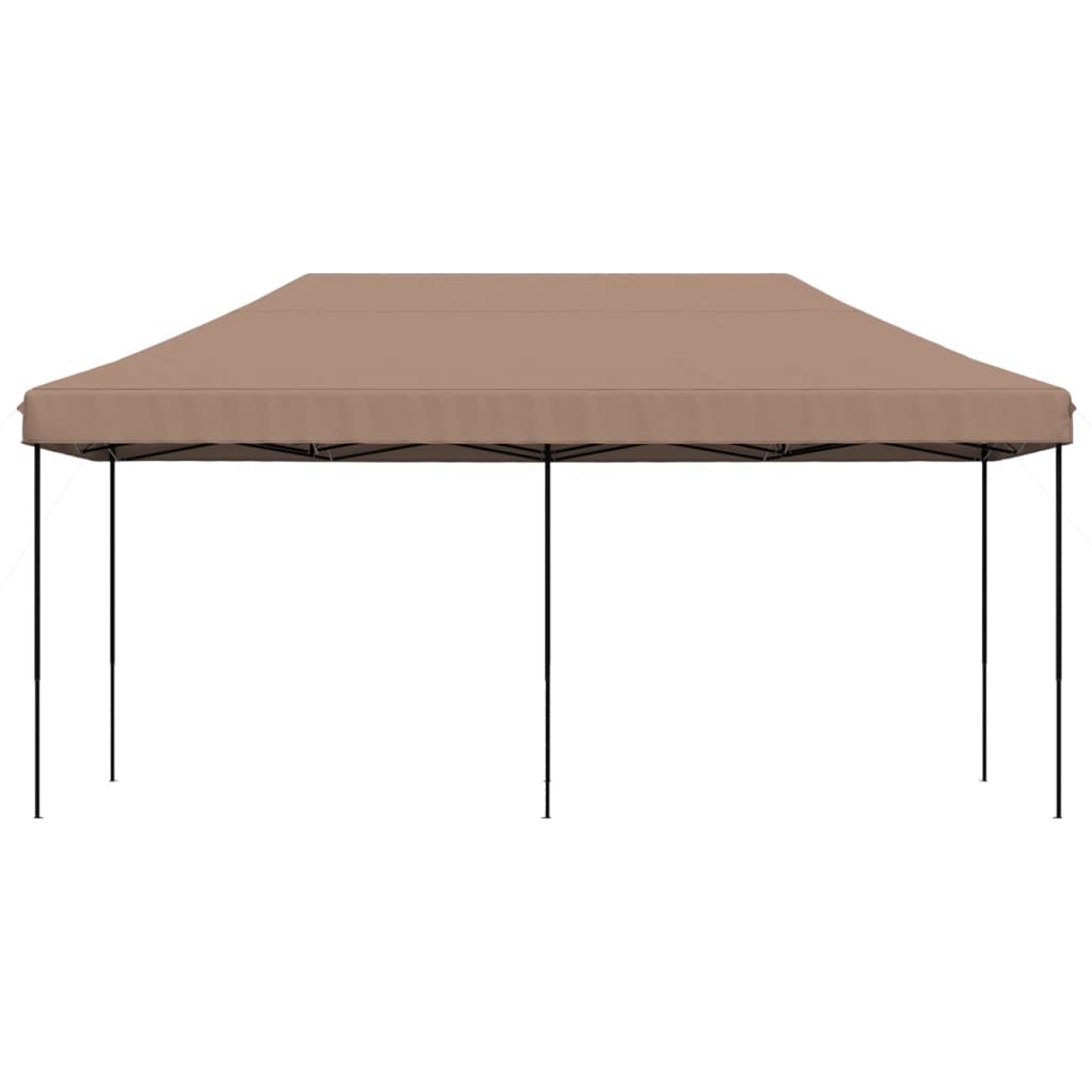 Proginė palapinė su šoninėmis sienomis, juoda, 3x6m