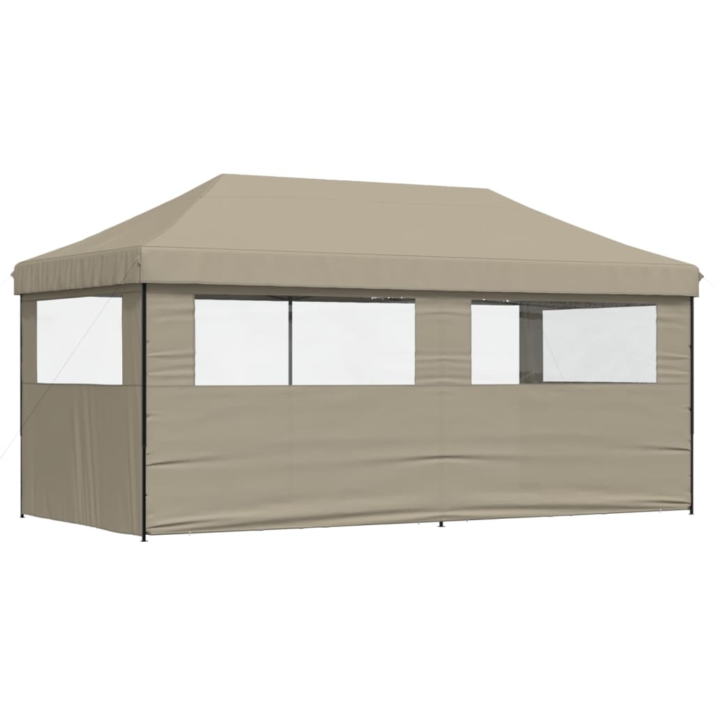 Išskleidžiama palapinė su sienomis, balta, 3x6m, plienas