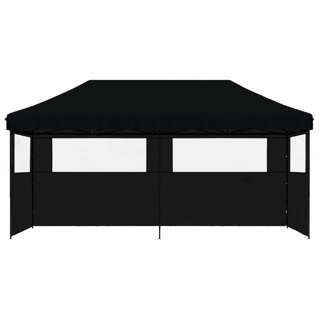 Proginė palapinė su šoninėmis sienomis, mėlyna, 3x6m