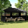 Proginė palapinė su šoninėmis sienomis, mėlyna, 3x6m
