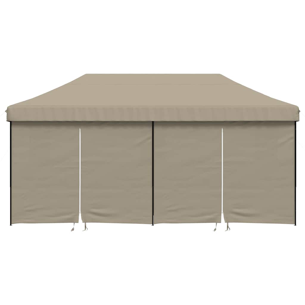 Sulankstoma proginė palapinė, kreminė, 2x2m, plienas