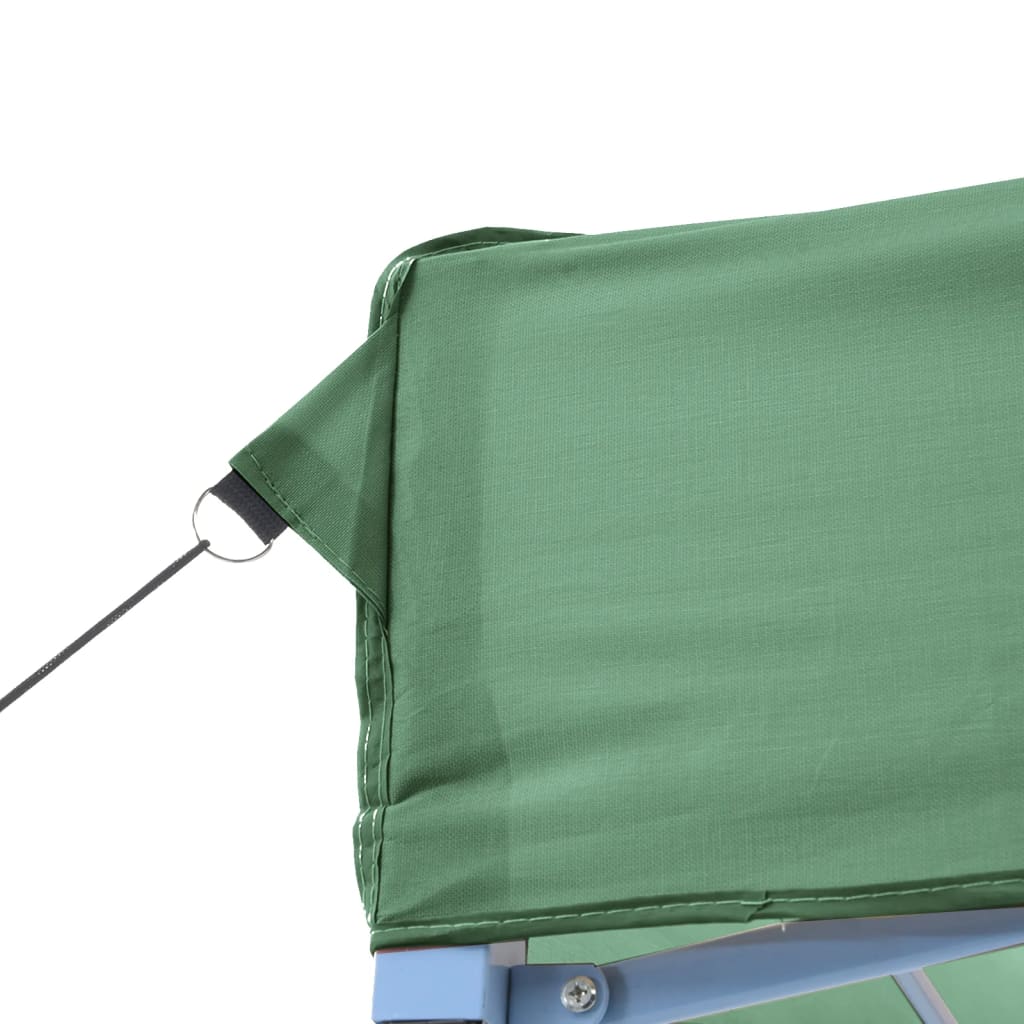 Pavėsinė su užuolaidomis ir lemputėmis LED, taupe, 400x300cm