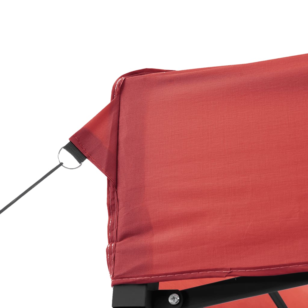 Išskleidžiama proginė palapinė su 2 šoninėmis sienomis, ruda