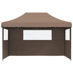 Proginė palapinė su 8 tinklinėmis sienomis, žalia, 3x9m, HDPE
