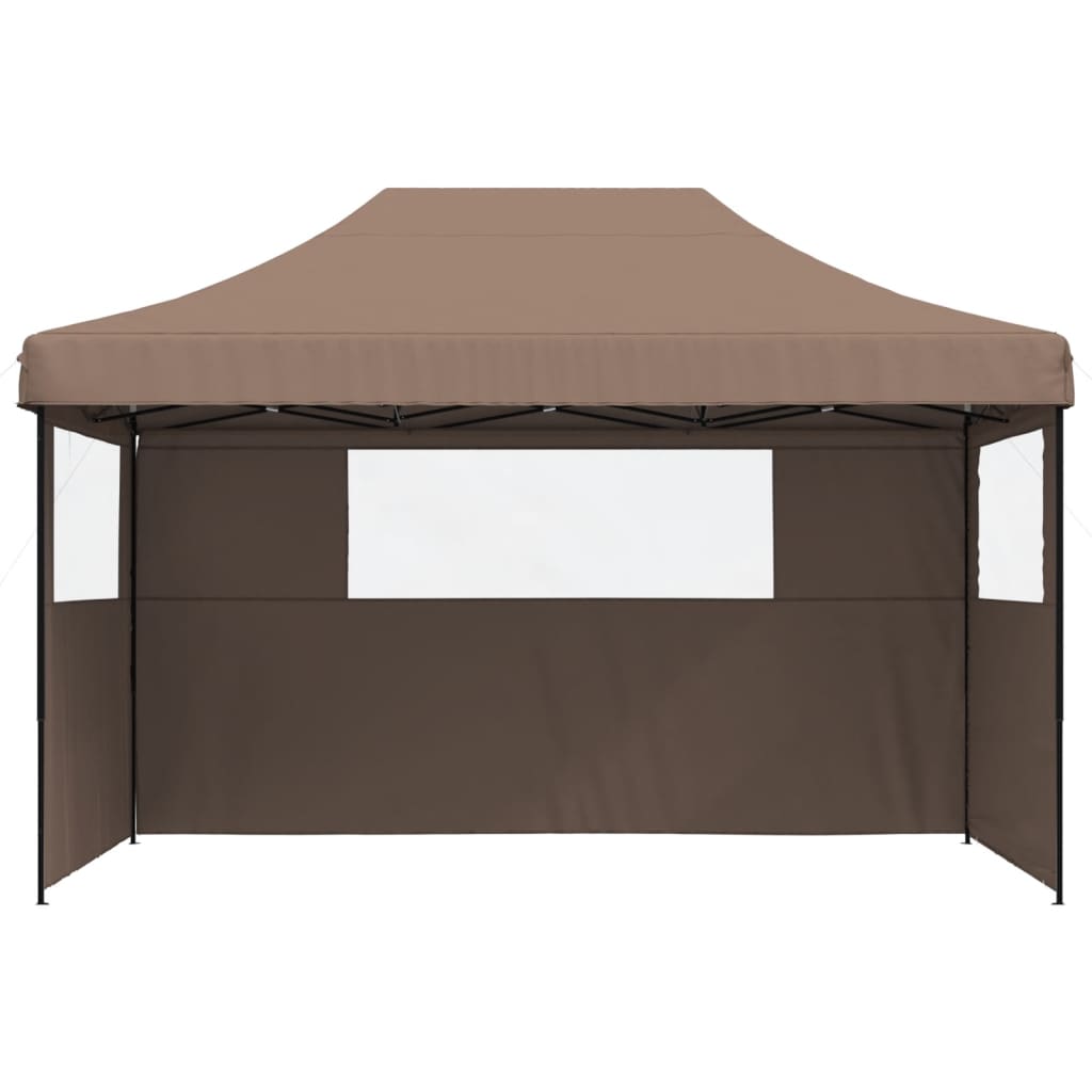Proginė palapinė su 8 tinklinėmis sienomis, žalia, 3x9m, HDPE