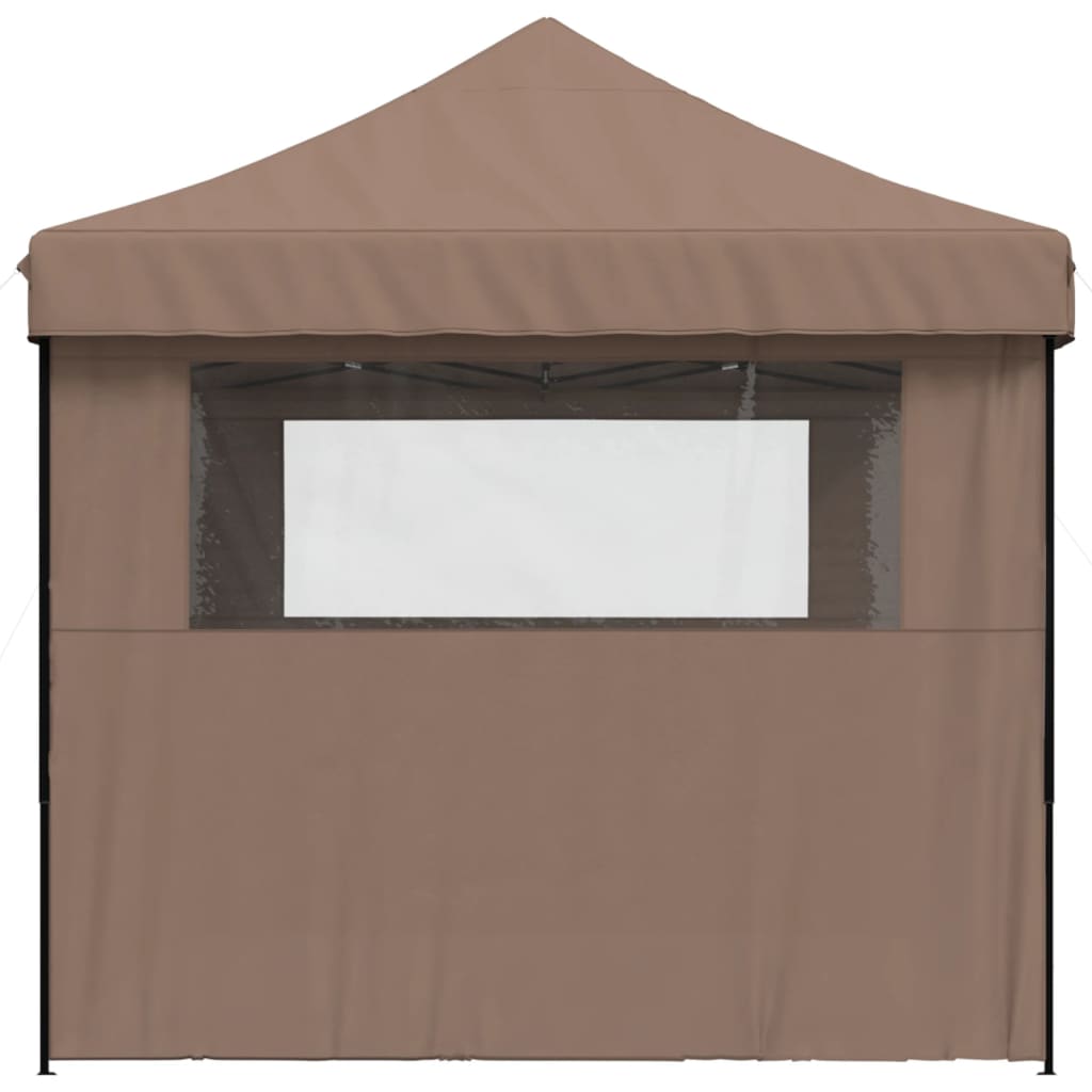 Proginė palapinė su 8 tinklinėmis sienomis, žalia, 3x9m, HDPE
