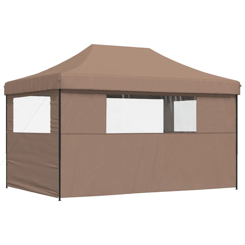 Proginė palapinė su 8 tinklinėmis sienomis, žalia, 3x9m, HDPE