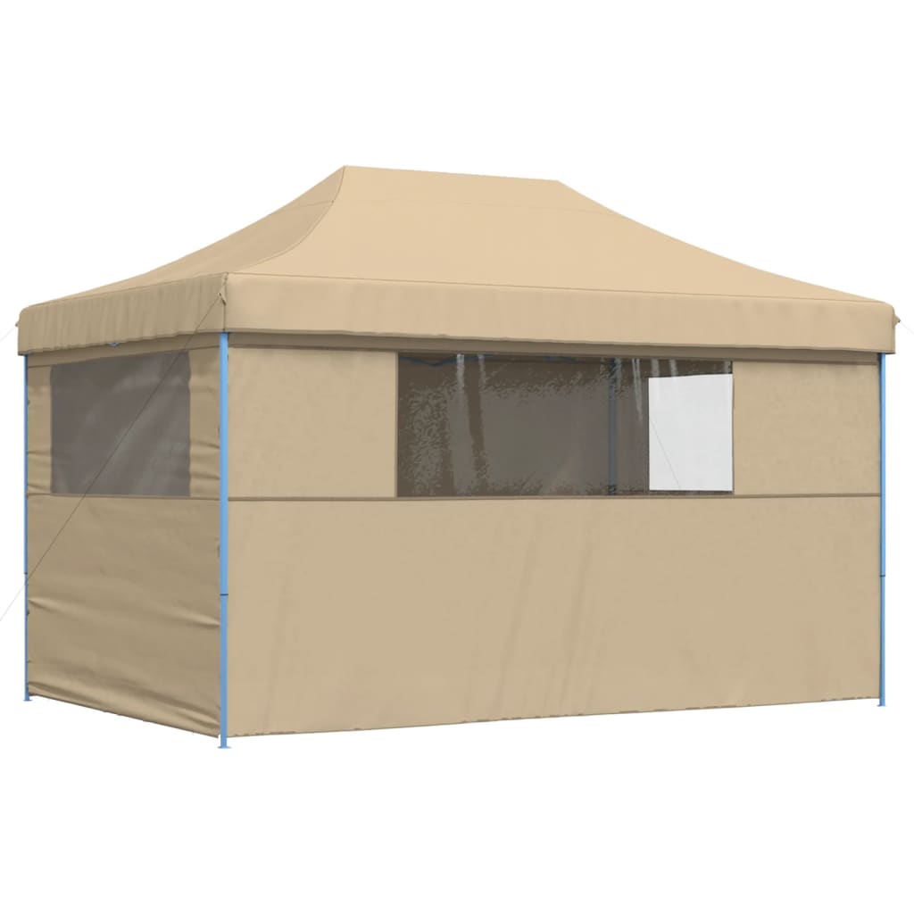 Sodo pavėsinė su įtraukiamu stogu, antracito spalvos, 3x3m