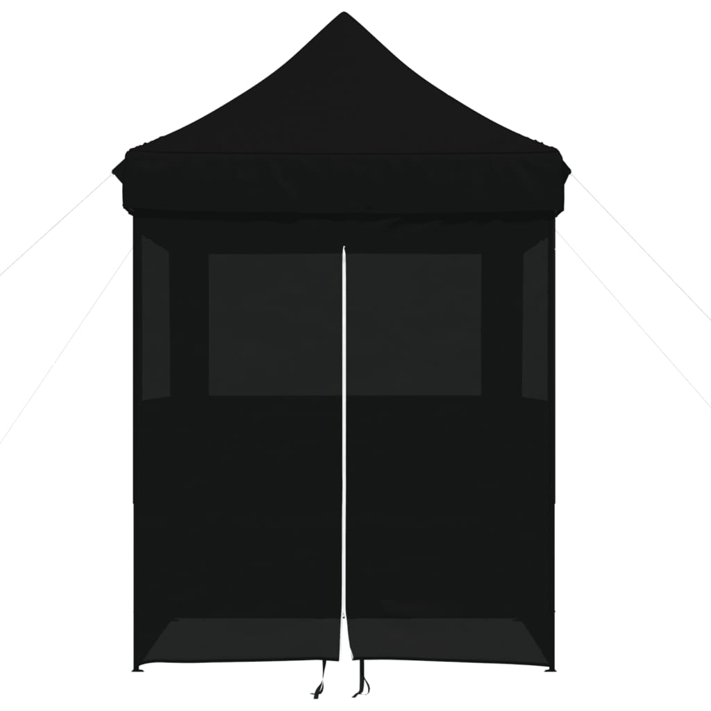 Proginė palapinė su 12 tinklinėmis sienomis, balta, 8x4m, HDPE