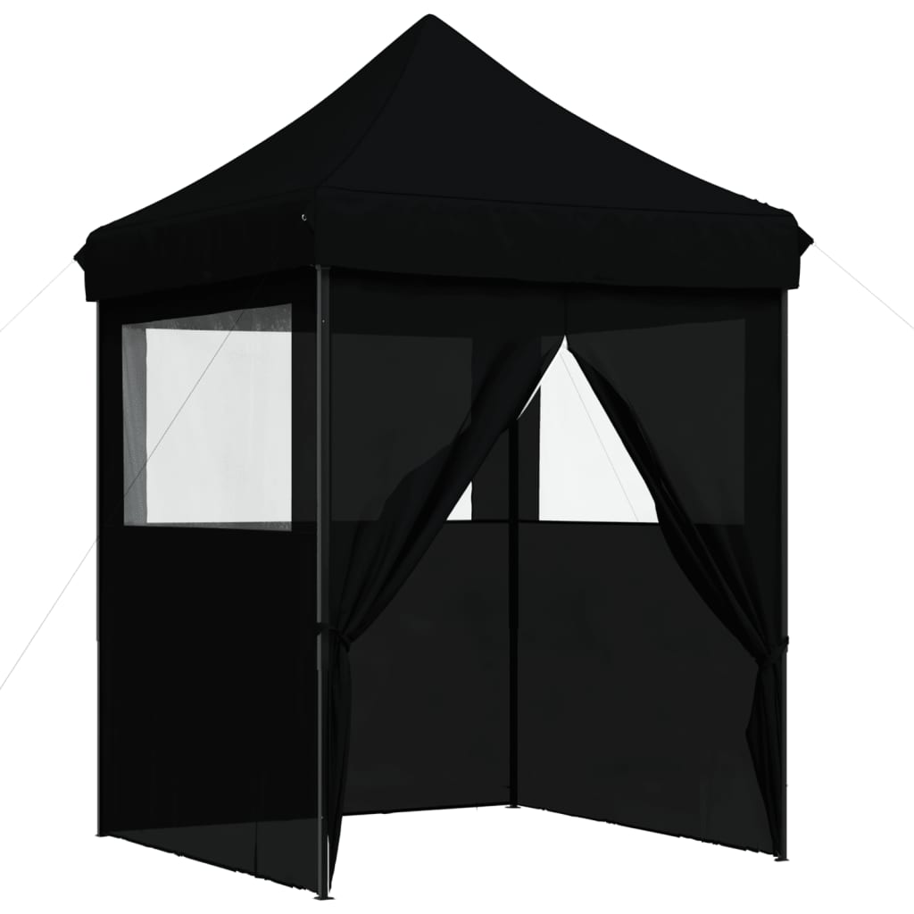 Proginė palapinė su 12 tinklinėmis sienomis, balta, 8x4m, HDPE