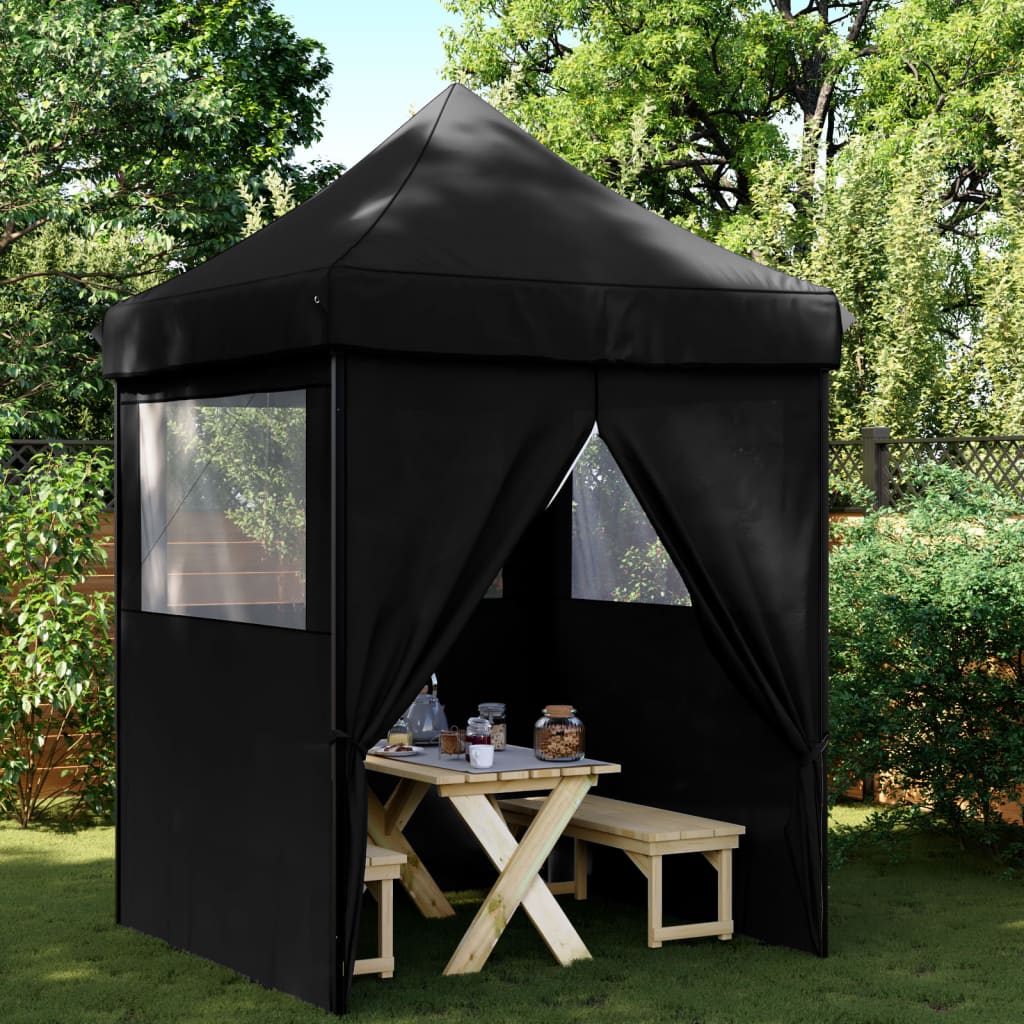 Proginė palapinė su 12 tinklinėmis sienomis, balta, 8x4m, HDPE