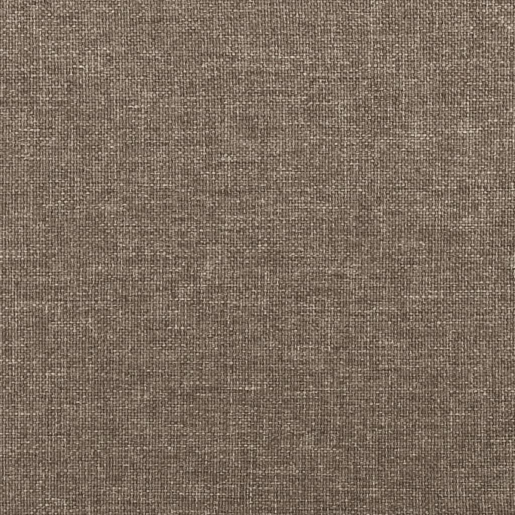 Kišeninių spyruoklių čiužinys, vidutinio kietumo, taupe spalvos, 120x190x20cm, audinys