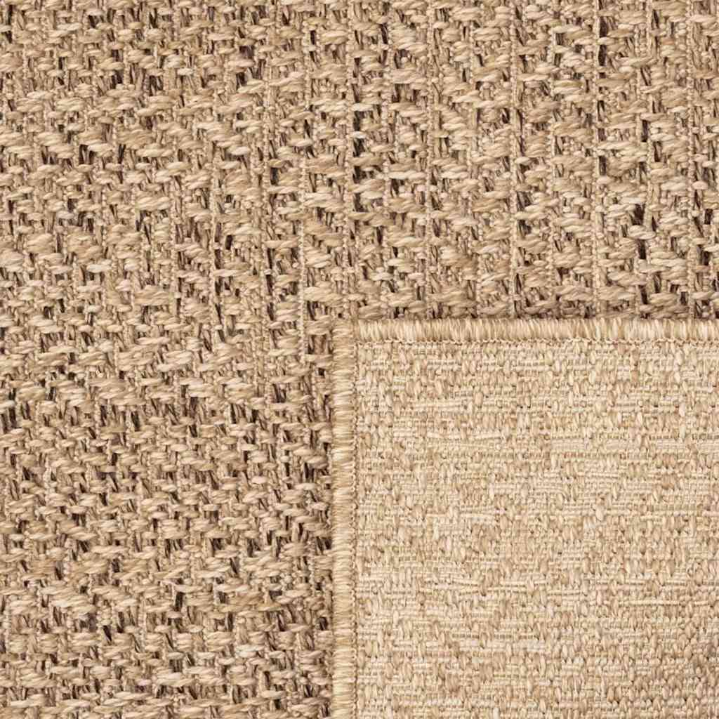Kilimas ZIZUR, 80x250cm, džiuto imitacija, vidaus ir lauko
