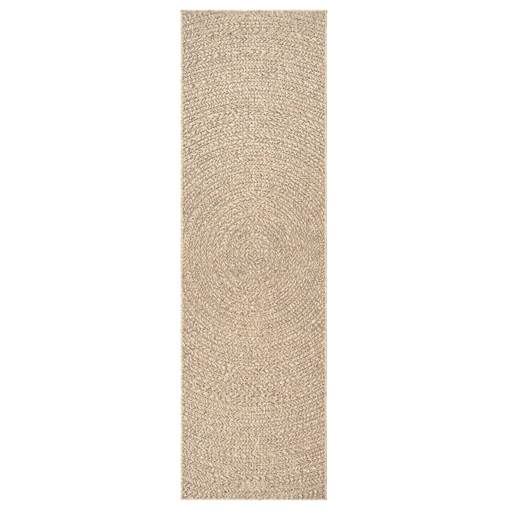 Kilimas ZIZUR, 80x250cm, džiuto imitacija, vidaus ir lauko