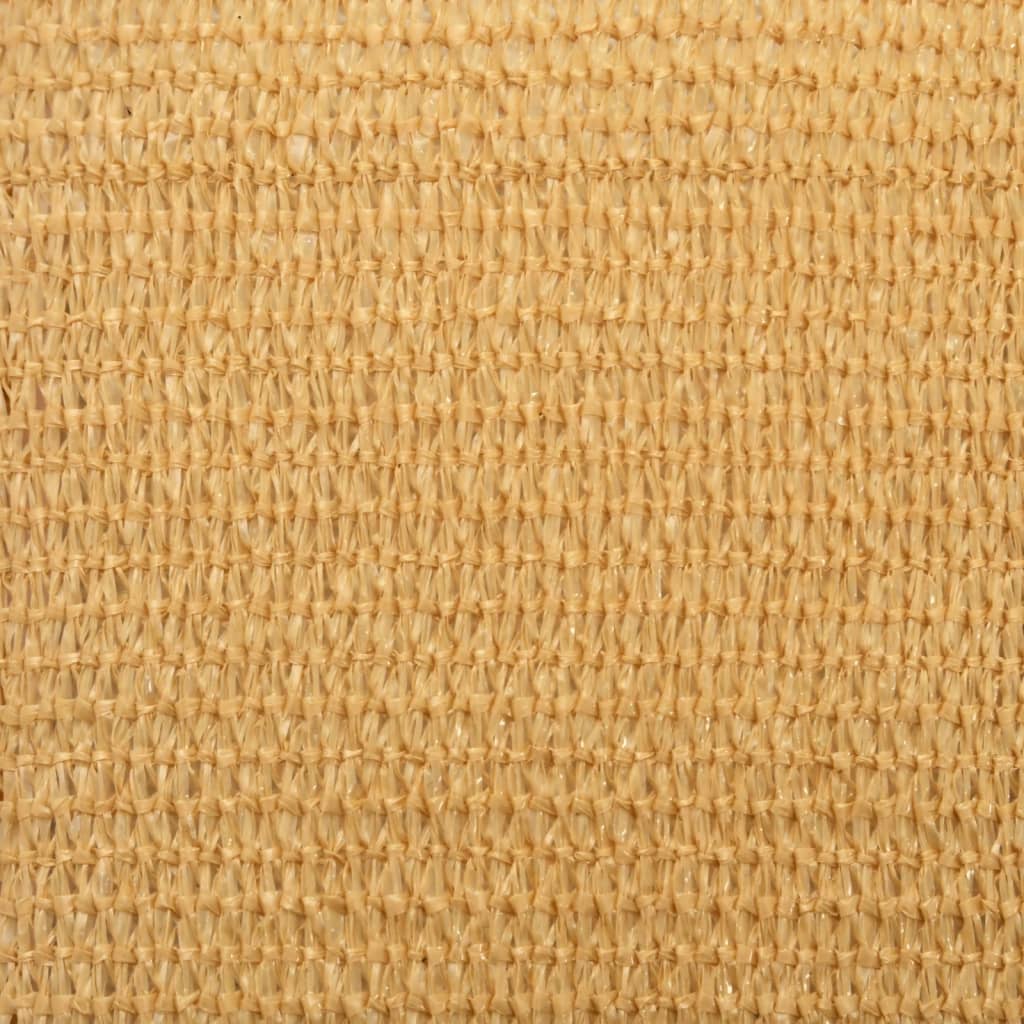 Burė nuo saulės, smėlio, 4x5m, HDPE, 160g/m², stačiakampė