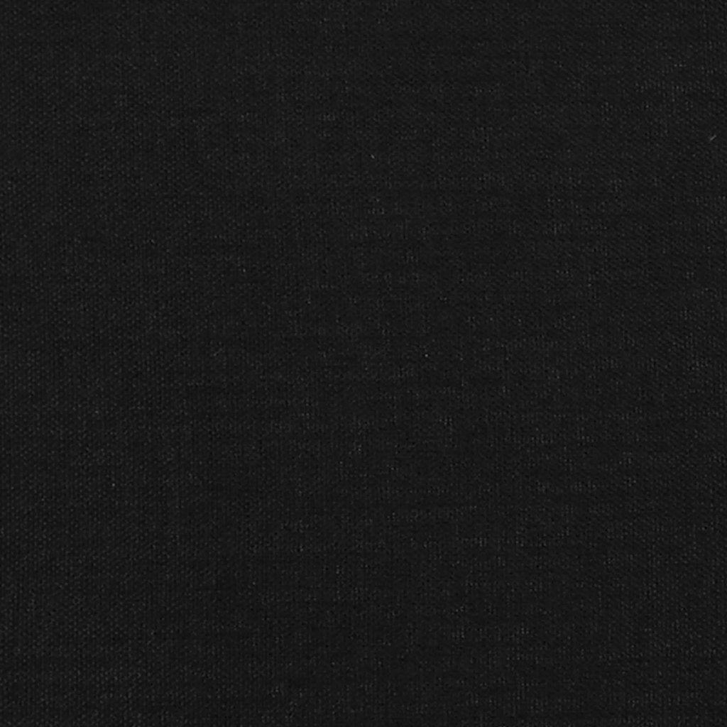 Lova su spyruoklėmis ir čiužiniu, juoda, 120x190cm, audinys