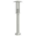 Lauko šviestuvas, sidabrinis, 60cm,nerūdijantis plienas