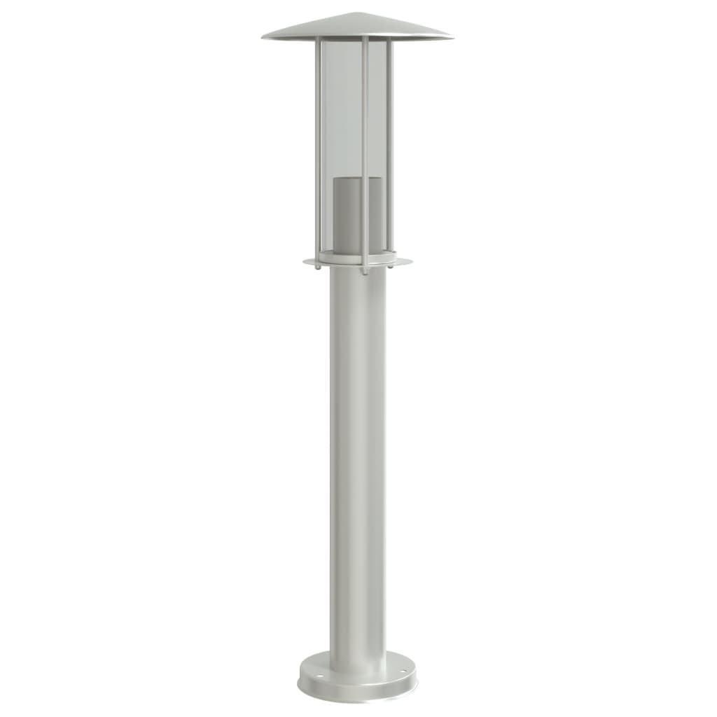 Lauko šviestuvas, sidabrinis, 60cm,nerūdijantis plienas