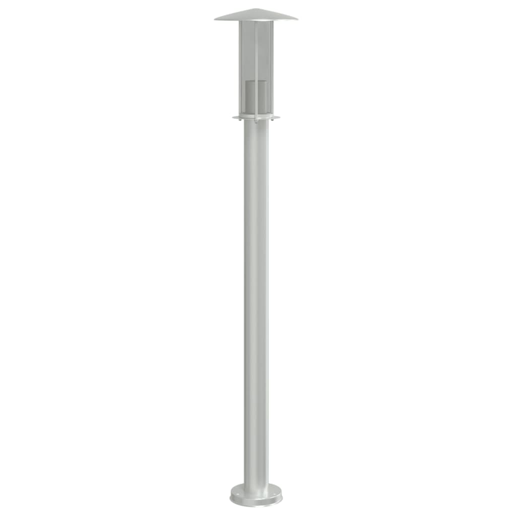 Lauko šviestuvas, 3vnt., sidabrinė, 100cm, nerūdijantis plienas