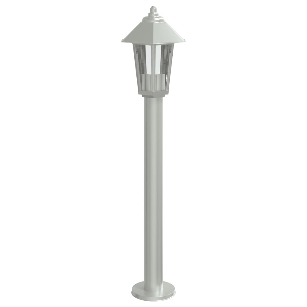 Lauko šviestuvas, sidabrinis, 80cm,nerūdijantis plienas