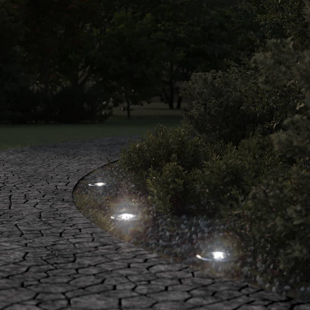 vidaXL Lauko šviestuvas, juodos spalvos, 10,5x10,5cm, lietas aliuminis