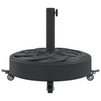 Skėčio nuo saulės pagrindas su ratukais 38/48mm stulpams, 27kg