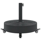 Skėčio nuo saulės pagrindas su ratukais 38/48mm stulpams, 27kg