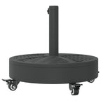 Skėčio nuo saulės pagrindas su ratukais 38/48mm stulpams, 27kg