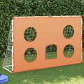Vaikiški futbolo vartai su taikiniu ir kamuoliu, 182x62x118cm