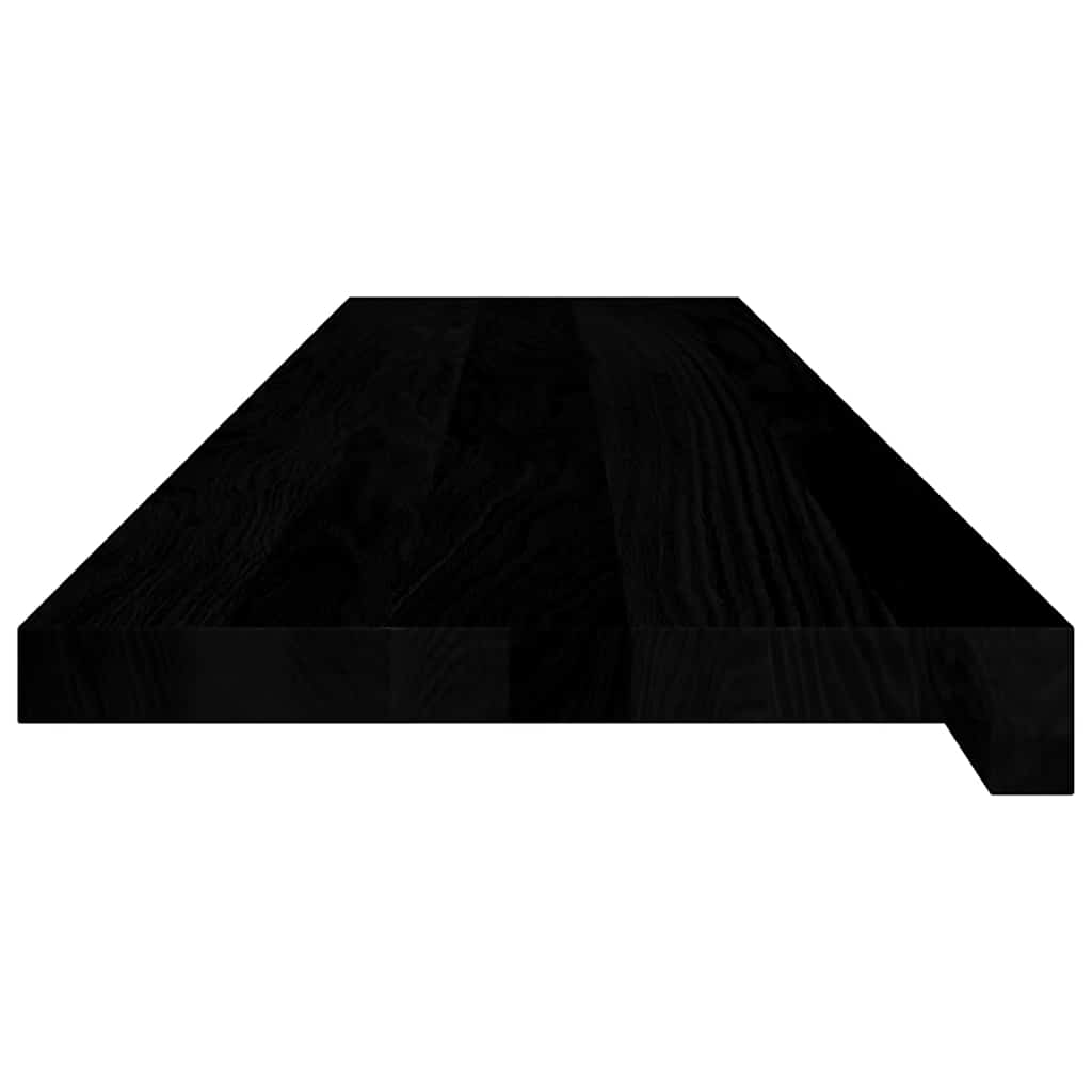 Laiptų pakopos, 2 vnt., tamsiai rudas, 110x25x2 cm, ąžuolo