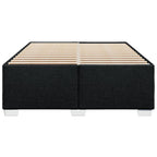 Lovos rėmas be čiužinio, juodos spalvos, 140x190cm, audinys