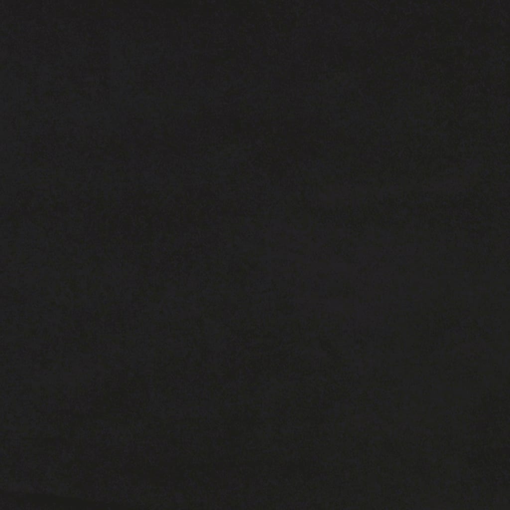 Lovos rėmas, juodos spalvos, 80x200cm, aksomas