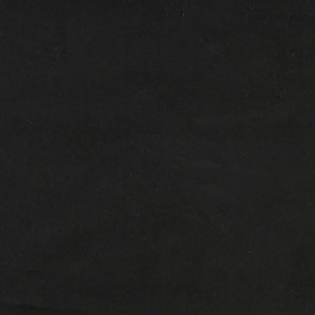 Lovos rėmas, juodos spalvos, 90x200cm, aksomas