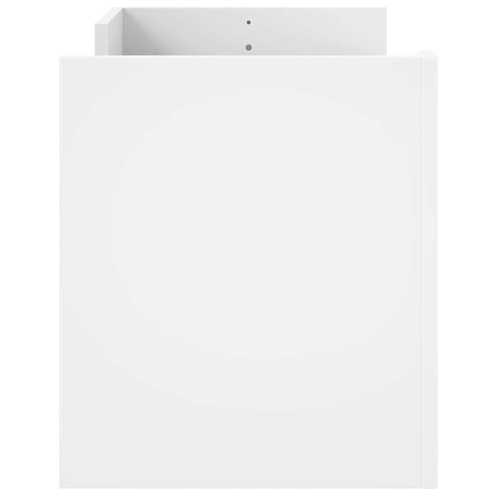Televizoriaus spintelė, baltos spalvos, 100x35x40cm, mediena