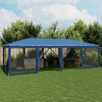 Pavėsinė su šoninėmis sienomis ir stogu, antracito, 3x4m