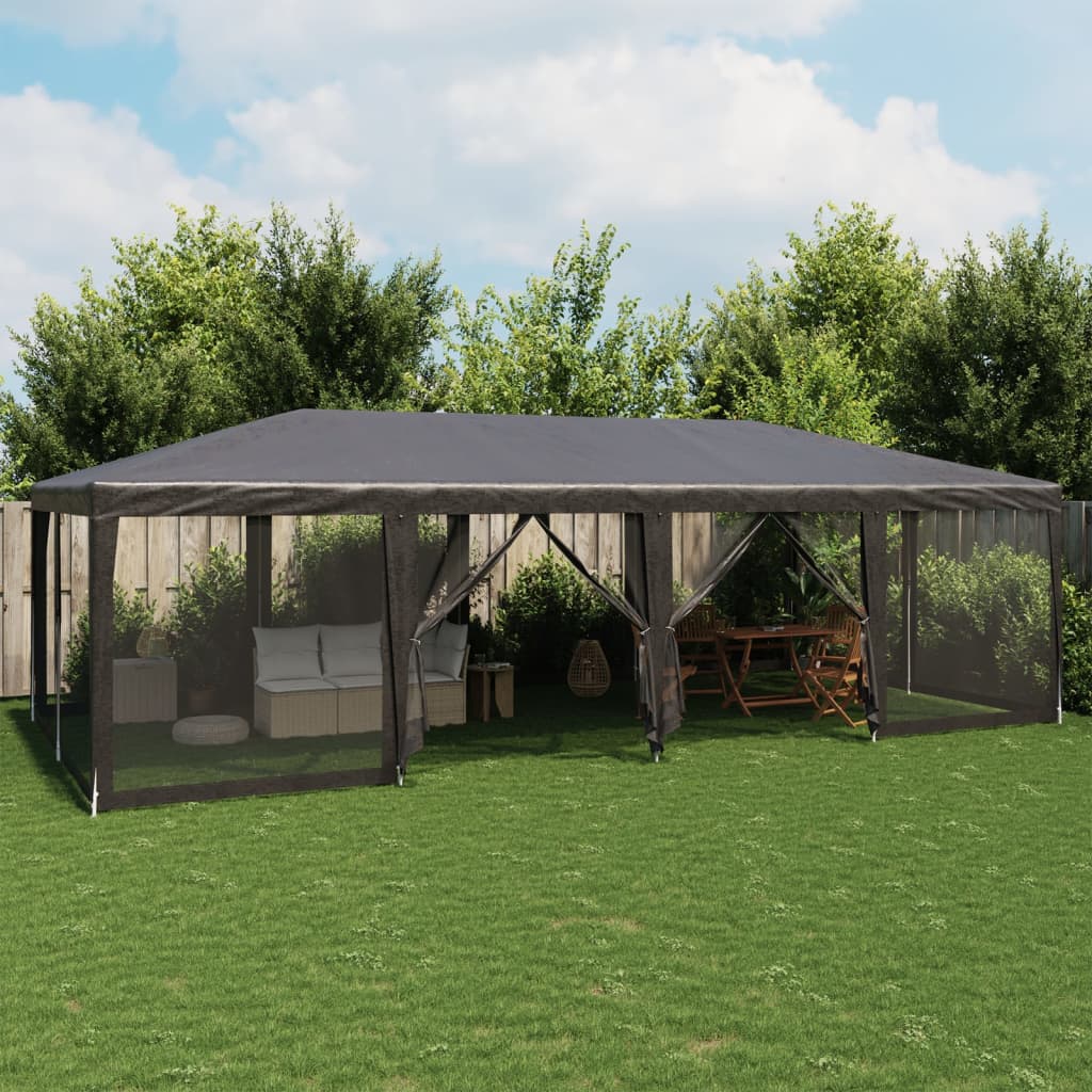 Pavėsinė, taupe spalvos, 3x4x2,65m, 180 g/m²