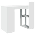 Biuro stalas, baltos spalvos, 103,5x56,5x94cm, apdirbta mediena