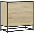naktinė spintelė Sonoma ąžuolas 60x31x60 cm Mediena ir metalas